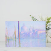 グランドカナルインヴェネツィア(by Claude Monet) 便箋 (スタンド正面)