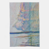 グランドカナルモネヴェネツィアイタリアクラシック絵画ズ キッチンタオル (縦)