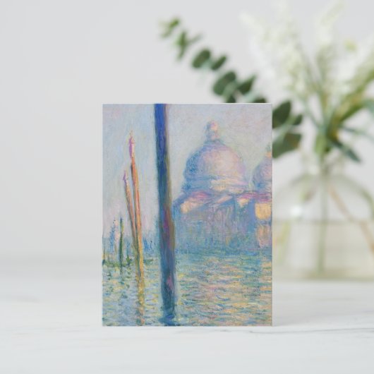 グランドカナルモネヴェネツィアイタリアクラシック絵画ズ ポストカード (スタンド正面)