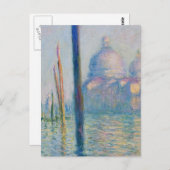 グランドカナルモネヴェネツィアイタリアクラシック絵画ズ ポストカード (正面/裏面)