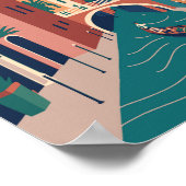 グランドカナルヴェニストラベルアートヴィンテージ ポスター (角)