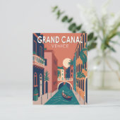 グランドカナルヴェニストラベルアートヴィンテージ ポストカード (スタンド正面)