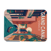 グランドカナルヴェニストラベルアートヴィンテージ マグネット (横)