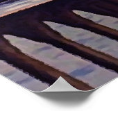 グランドカナルヴェネツィアイタリア旅行アートワーク ポスター (角)