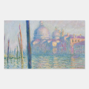 グランドカナル モネ ヴェネツィア イタリア クラシック絵画 長方形シール