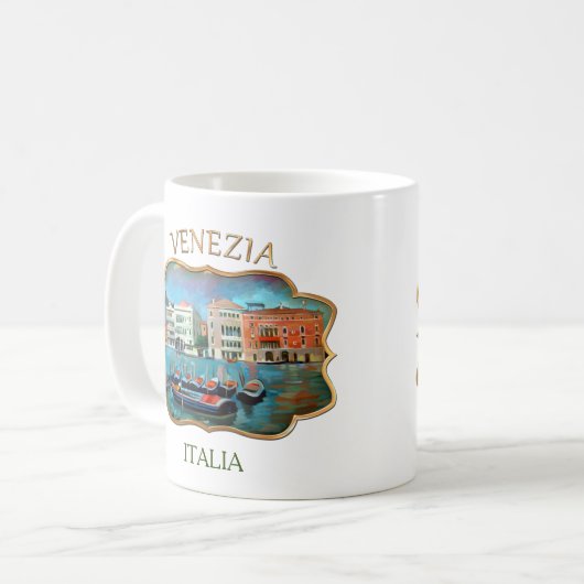 グランドカナル – ヴェニス、イタリアコーヒーマグ コーヒーマグカップ (正面左)