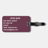 グランドカナル – ヴェネツィア、イタリア荷物タグ ラゲッジタグ (裏面横)