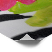 グランドガーベラデイジープリント ポスター (角)