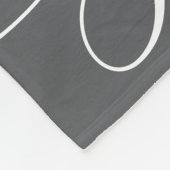 グランドキッズが人生を作る4フォトコラージンググレー フリースブランケット (角)