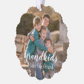 グランドキッズが人生を壮大にする オーナメントカード (左)