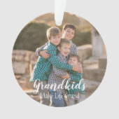 グランドキッズが人生を壮大にする オーナメント (正面)