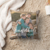 グランドキッズが人生を壮大にする クッション (ブランケット)