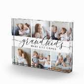 グランドキッズが人生を壮大にする |コラージュ写真ブロック フォトブロック (右)