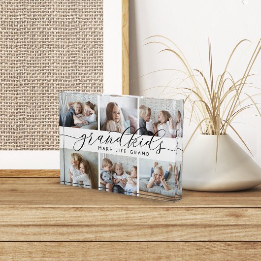 グランドキッズが人生を壮大にする |コラージュ写真ブロック フォトブロック