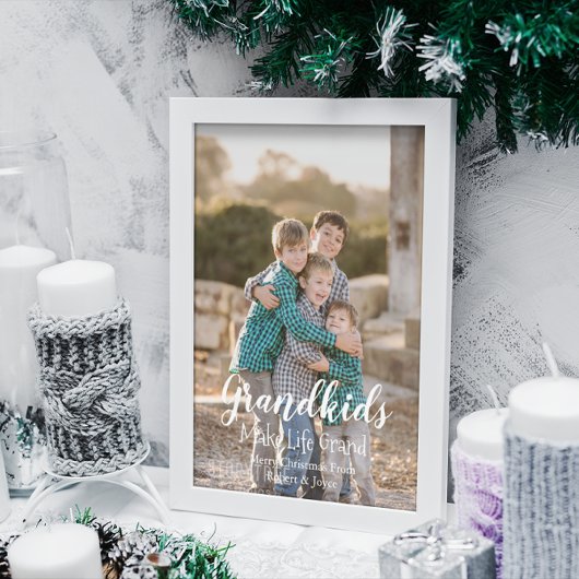 グランドキッズが人生を壮大にする シーズンポストカード