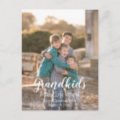 グランドキッズが人生を壮大にする シーズンポストカード (正面)