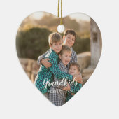 グランドキッズが人生を壮大にする セラミックオーナメント (右)