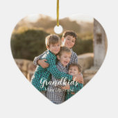 グランドキッズが人生を壮大にする セラミックオーナメント (裏面)