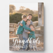 グランドキッズが人生を壮大にする フォトプラーク (正面)