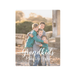 グランドキッズが人生を壮大にする メタルプリント
