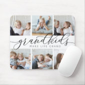 グランドキッズが人生を壮大にする |写真のコラージュ マウスパッド (マウス)