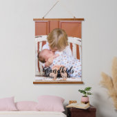 グランドキッズが人生を壮大にする 吊り下げ型タペストリー (寝室)