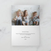 グランドキッズが人生を壮大にする | 祖父母の日の写真 カード (内部)