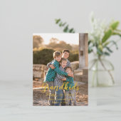 グランドキッズが人生を壮大にする 箔シーズンポストカード (立ち正面)