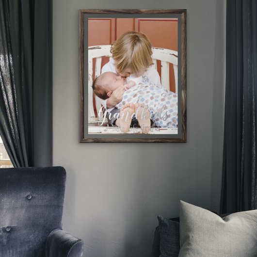 グランドキッズが人生を壮大にする 箔ポスター