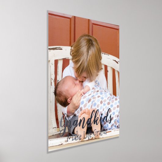 グランドキッズが人生を壮大にする 箔ポスター (レイダウン)