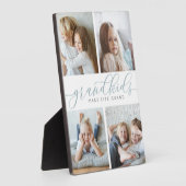 グランドキッズが人生を壮大にする | 4つのフォトコラージュ フォトプラーク (側面)