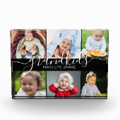 グランドキッズが人生を壮大にする | 6フォトコラージュ フォトブロック (正面)