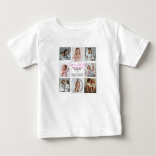 グランドキッズが人生を大きな祖母に作る8フォトカスタム ベビーTシャツ