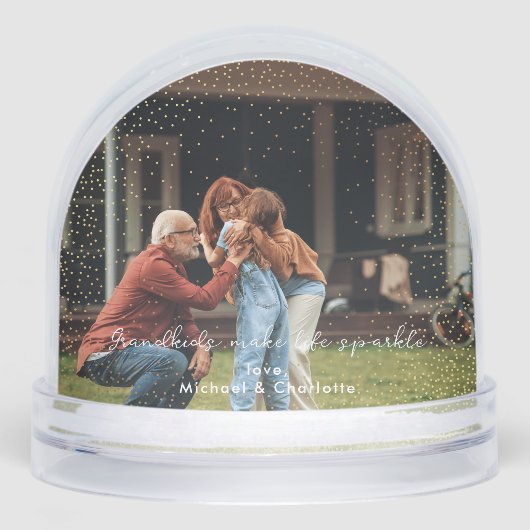 グランドキッズが人生を輝かせるカスタム写真 (正面)