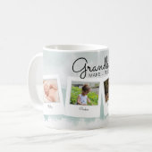 グランドキッズが祖父母の人生を築く コーヒーマグカップ (正面左)