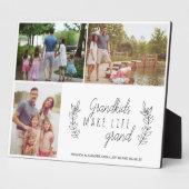 グランドキッズは人生のグランドフォトコラージュ引用文 フォトプラーク (側面)