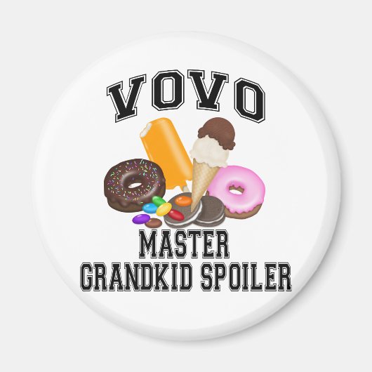 グランドキッズスポイラーVoVo マグネット (正面)