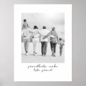 グランドキッズメイクライフカスタムグランドポートレート ポスター (正面)