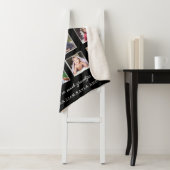 グランドキッズメイクライフグランド引用文12フォトブラック シェルパブランケット (インサイチュ)