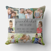 グランドキッズメイクライフグランド8フォトグレーカスタム クッション (正面)