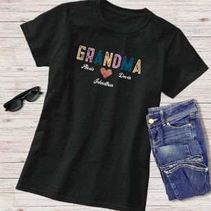 グランドキッズ名おばあちゃんの発表 Tシャツ