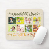 グランドキッズ引用文カスタムとフォトコラージュ マウスパッド (マウス)