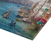 グランドキャナルガラスの切断板の上の朝 カッティングボード (角)