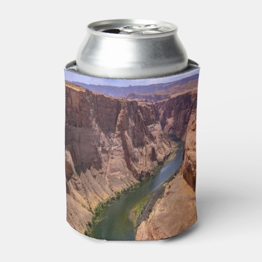 グランドキャニオンとコロラド河の風景 缶クーラー (缶正面)