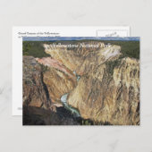 グランドキャニオンのイエローストーン名勝はがき ポストカード (正面/裏面)