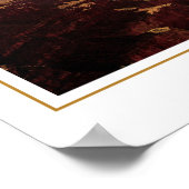 グランドキャニオンのセピアのポスター ポスター (角)