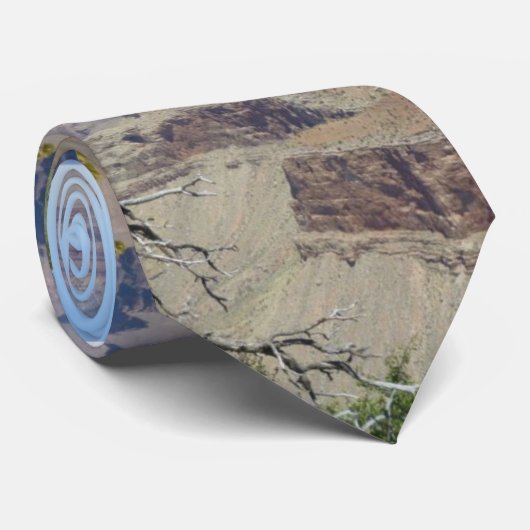 グランドキャニオンのタイの眺め ネクタイ (ロール)