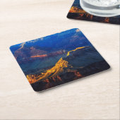 グランドキャニオンの南縁 スクエアペーパーコースター (アングル)