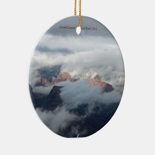 グランドキャニオンの国立公園のオーナメントの*dated* 2012年 セラミックオーナメント (右)