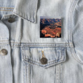 グランドキャニオンの国立公園の空中写真、 缶バッジ (インサイチュ)